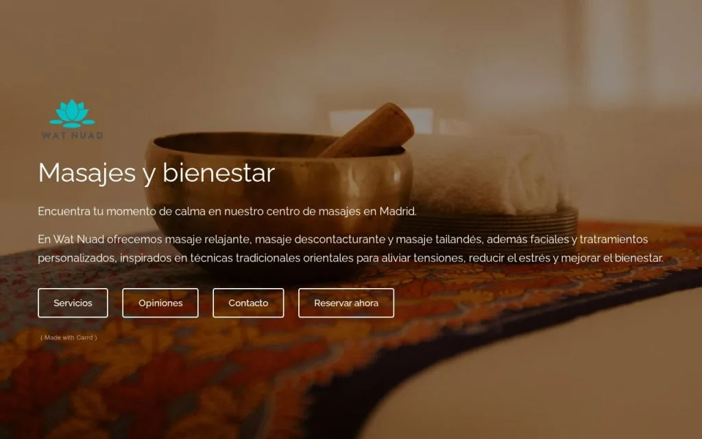 Wat Nuad Masajes y Bienestar